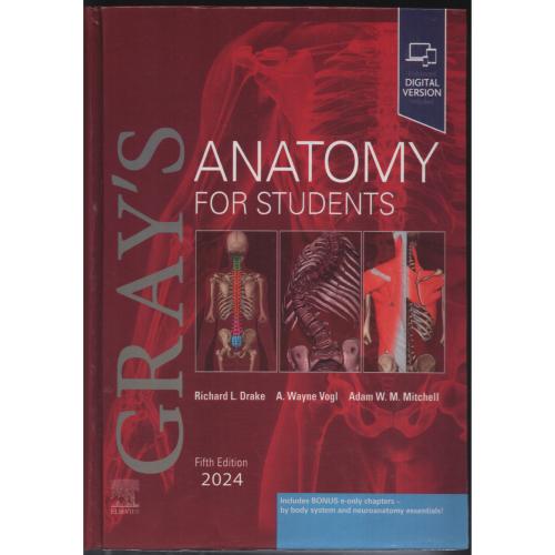 GRAY S ANATOMY FOR STUDENTS  2024 آناتومی گری